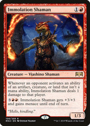 Immolation Shaman front