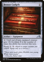 Bronze Cudgels (NEO) 240 - WZRD TCG