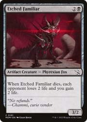 Etched Familiar (MOM) 101 - WZRD TCG