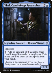 Vhal, Candlekeep Researcher (CLB) 102