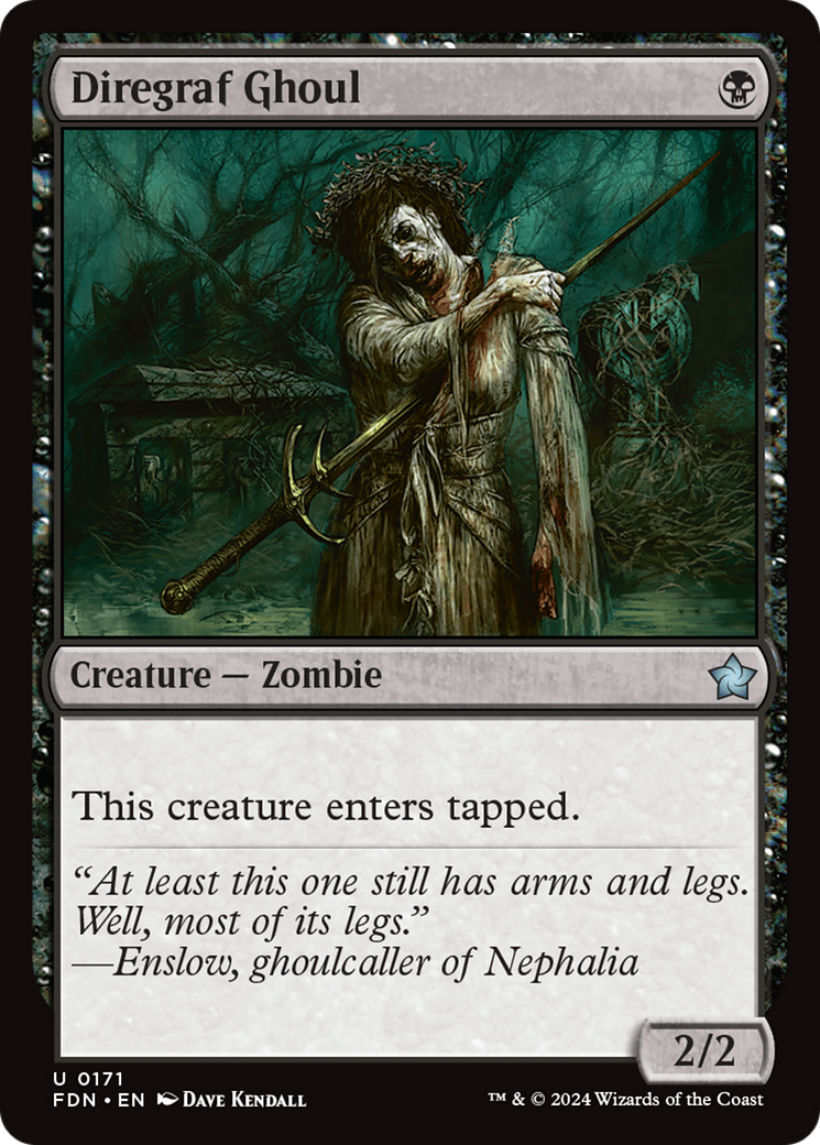 Diregraf Ghoul (FDN) 171 - WZRD TCG