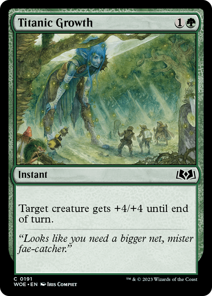 Titanic Growth (WOE) 191 - WZRD TCG