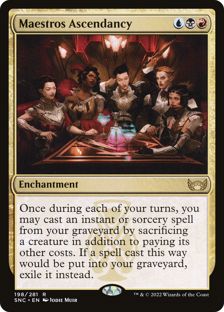 Maestros Ascendancy (SNC) 198 - WZRD TCG