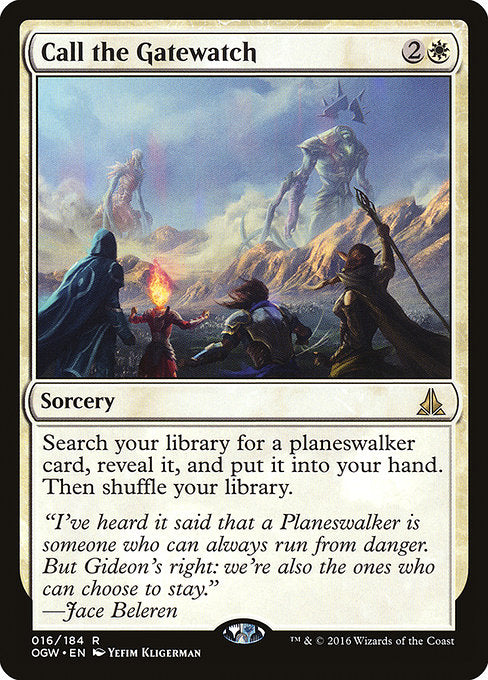 Call the Gatewatch front