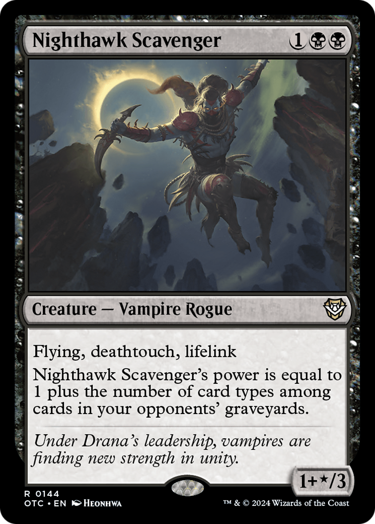 Nighthawk Scavenger (OTC) 144 - WZRD TCG