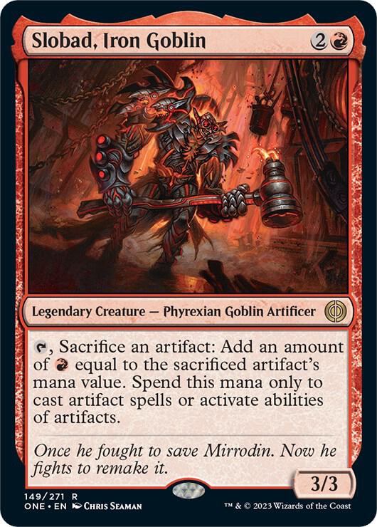 Slobad, Iron Goblin, ONE, 149, LP