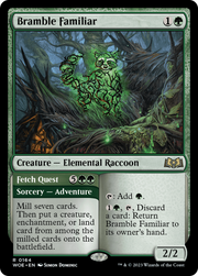 Bramble Familiar // Fetch Quest (WOE) 164