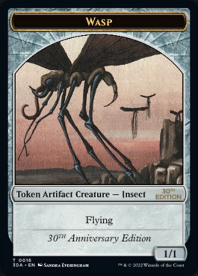 Wasp Token,, 16, Near Mint, Normal