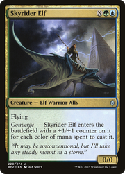 Skyrider Elf (BFZ) 220 - WZRD TCG
