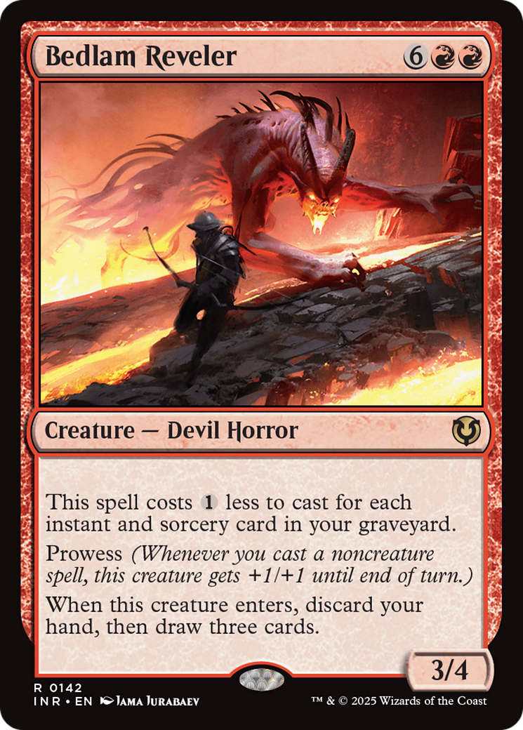 Bedlam Reveler (INR) 142 - WZRD TCG