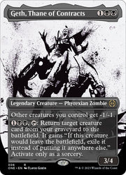 Geth, Thane of Contracts (Showcase), ONE, 306, NM, Foil