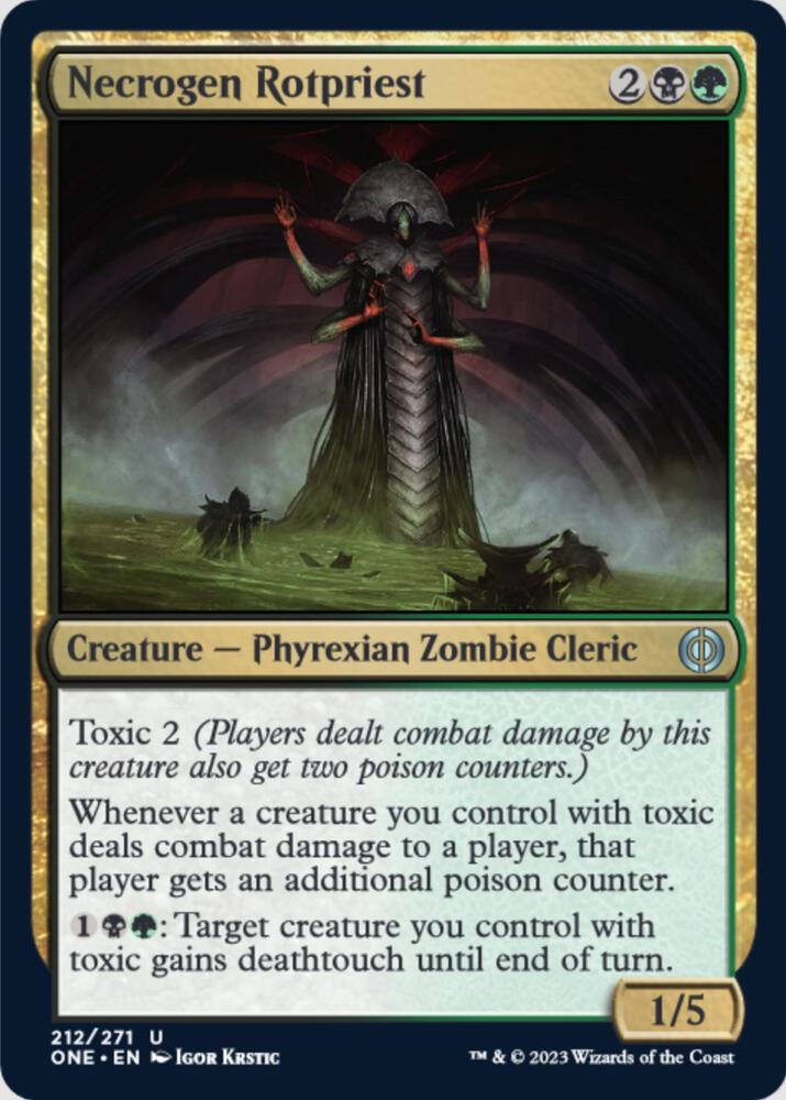 Necrogen Rotpriest, ONE, 212, NM