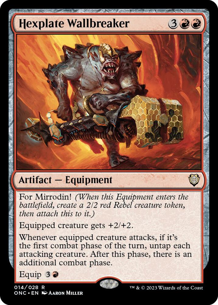 Hexplate Wallbreaker,, 14, Near Mint, Normal