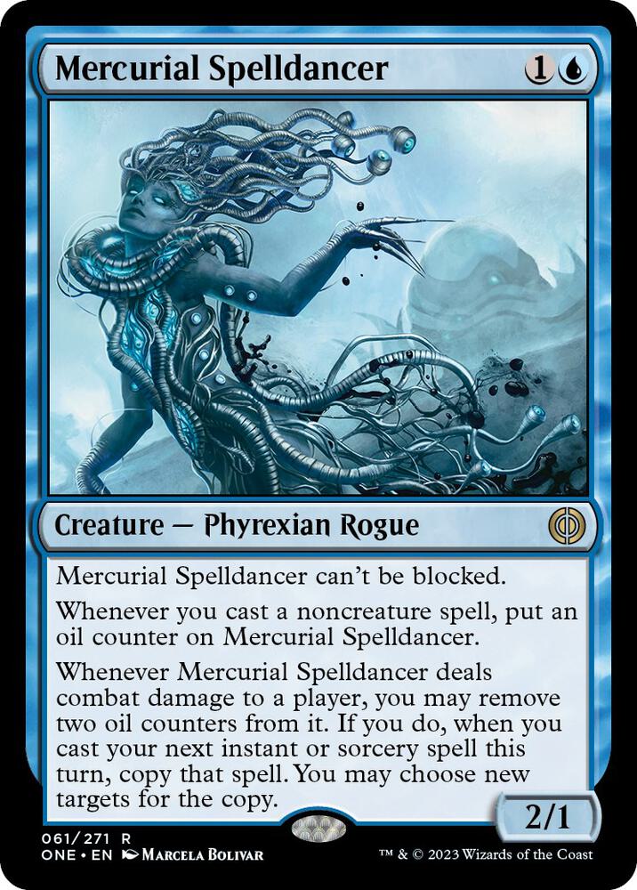 Mercurial Spelldancer, ONE, 61, NM