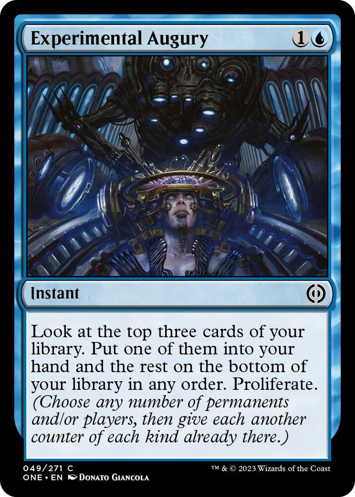 Experimental Augury, ONE, 49, HP