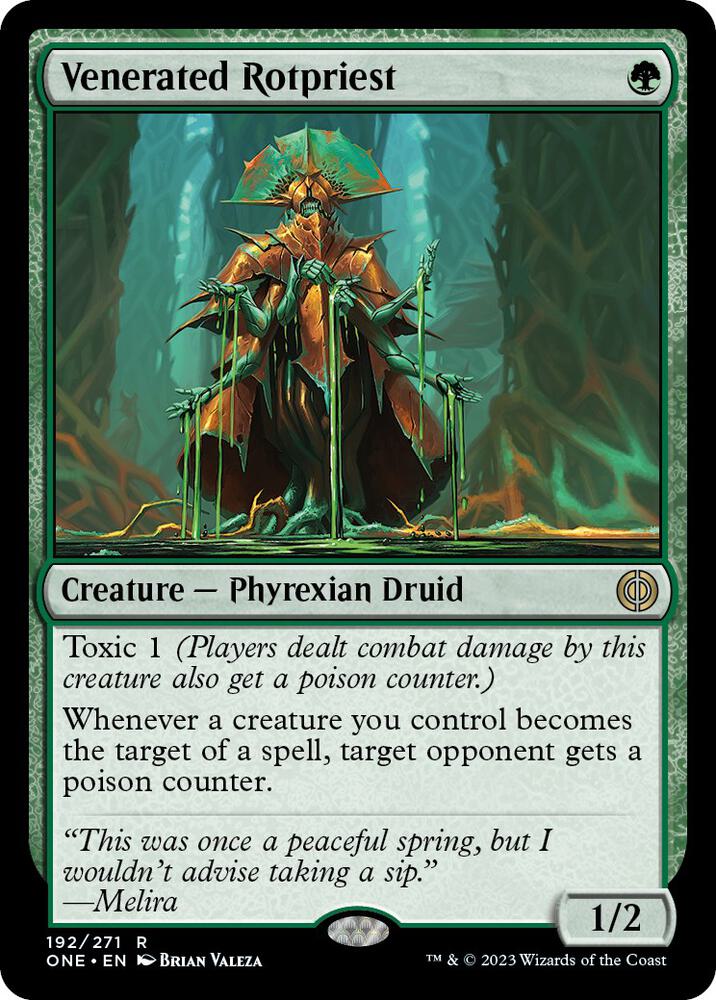 Venerated Rotpriest, ONE, 192, NM