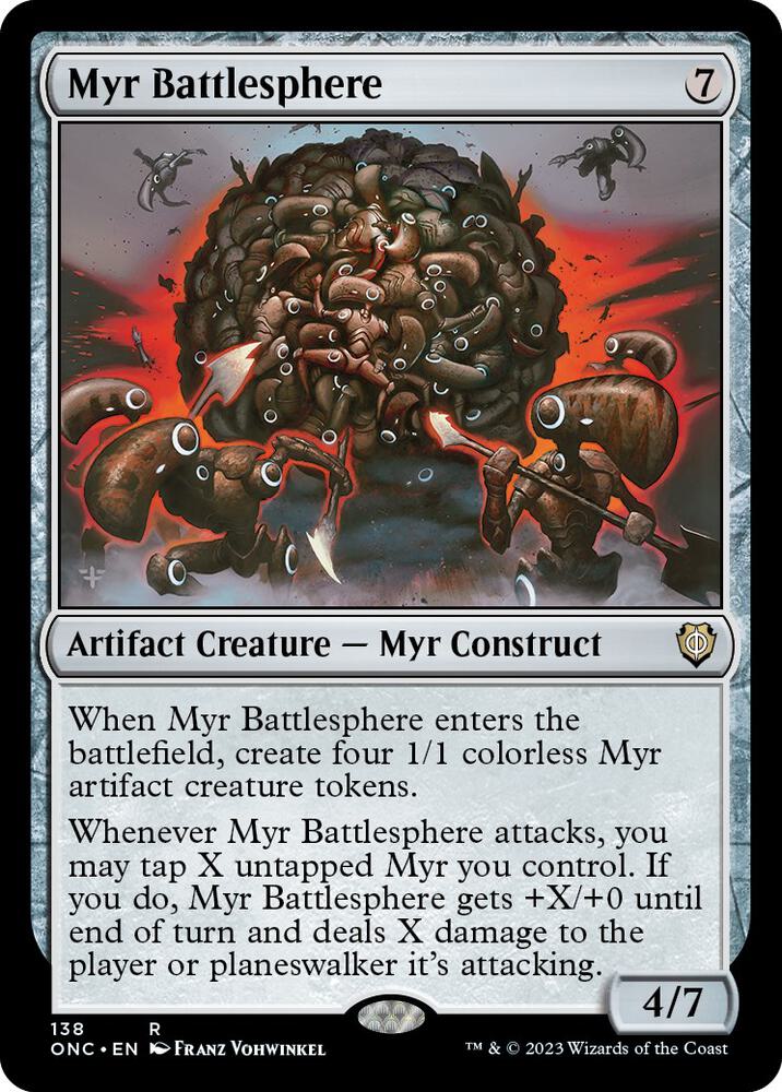 Myr Battlesphere, ONC, 138, NM