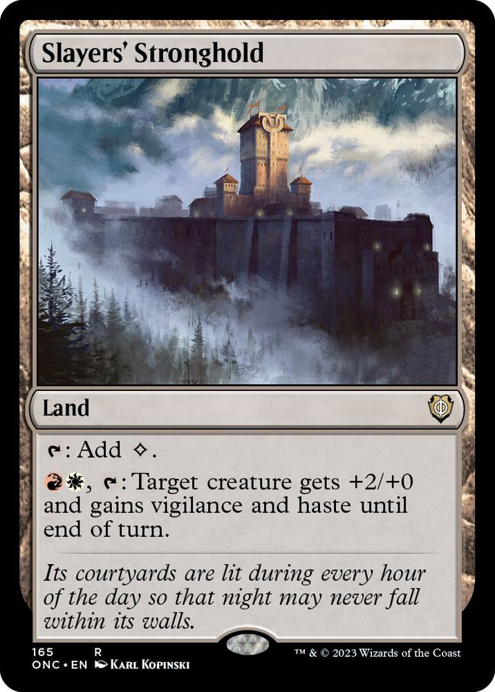 Slayers' Stronghold, ONC, 165, NM