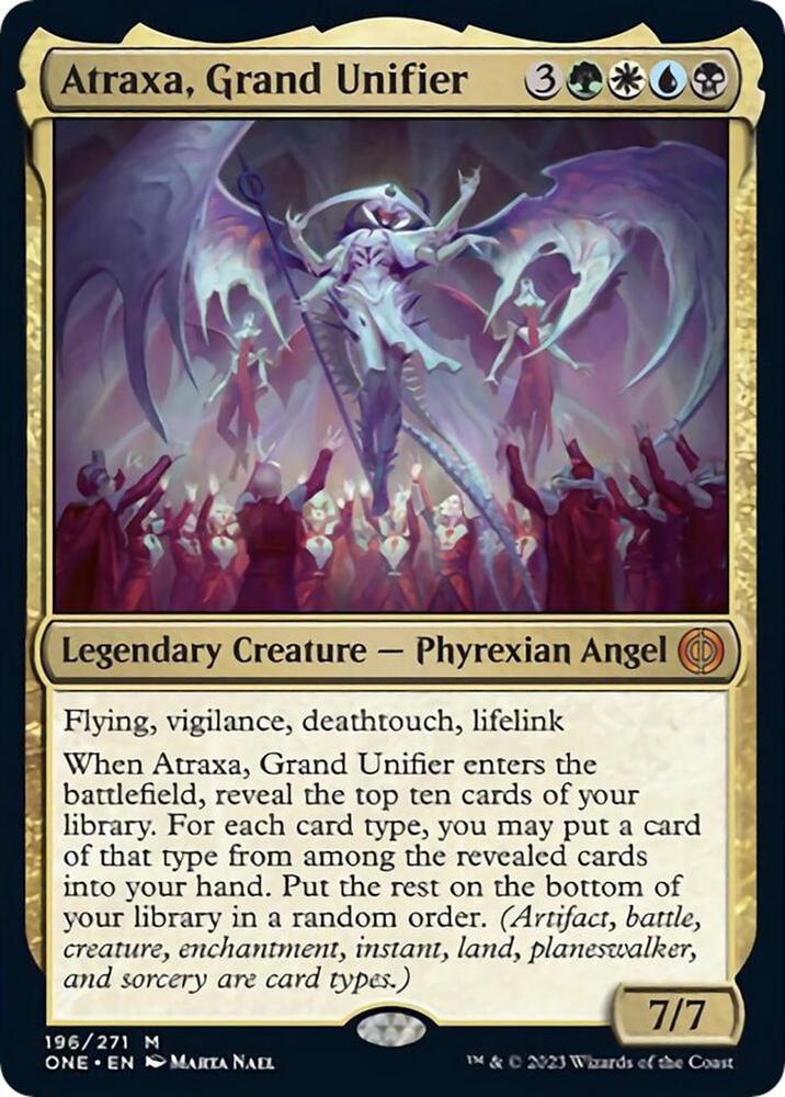 Atraxa, Grand Unifier,, 196, Near Mint, Foil