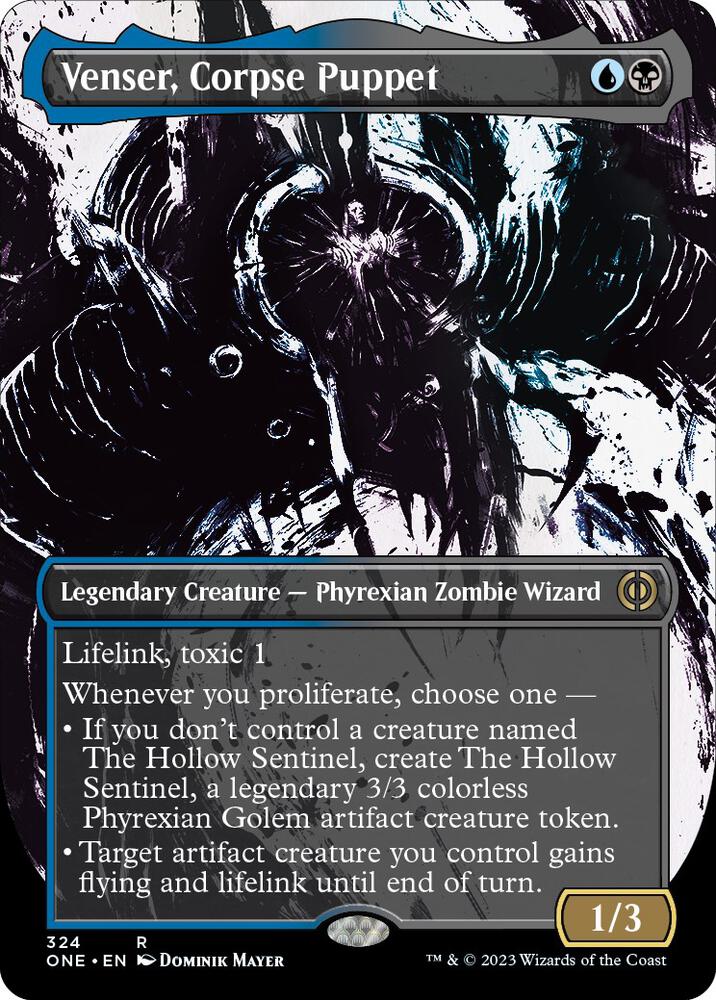 Venser, Corpse Puppet (Showcase), ONE, 324, NM