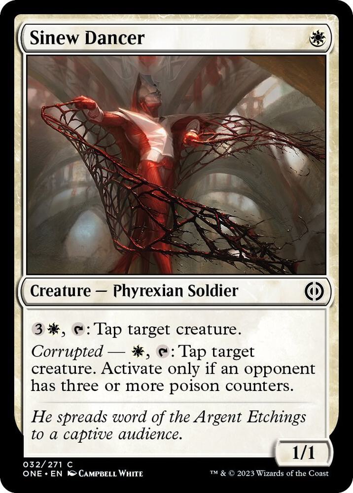 Sinew Dancer, ONE, 32, NM, Foil