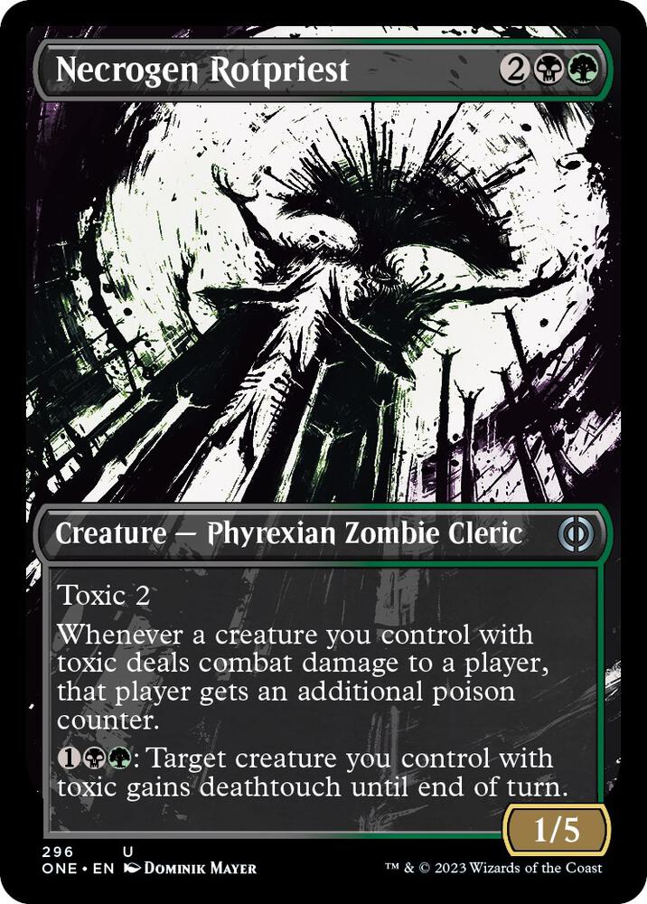 Necrogen Rotpriest (Showcase), ONE, 296, NM