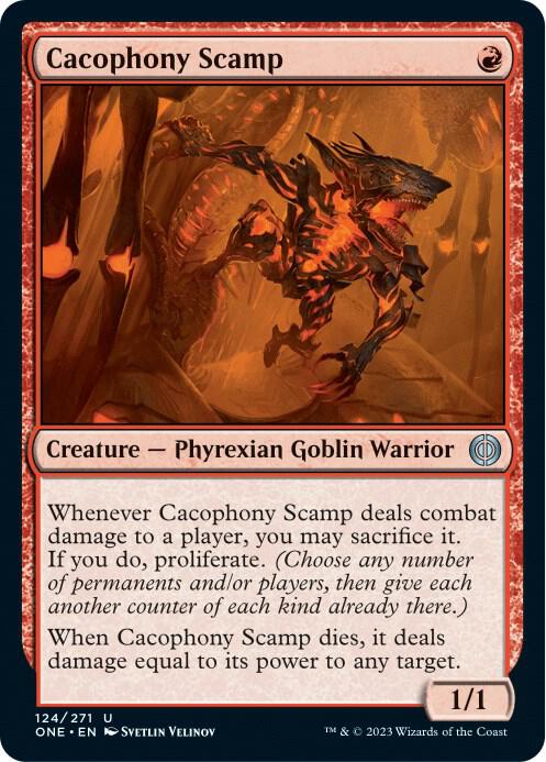 Cacophony Scamp, ONE, 124, HP