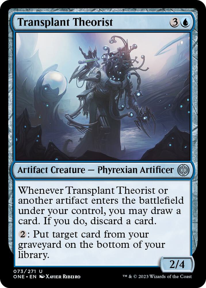 Transplant Theorist, ONE, 73, LP