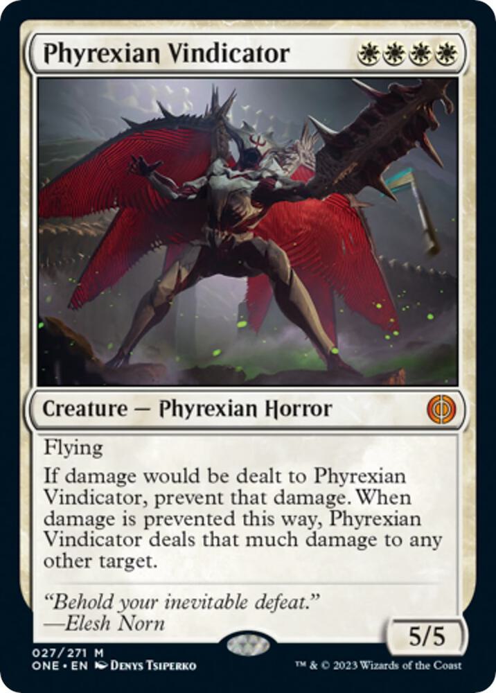 Phyrexian Vindicator,, 27, Near Mint, Normal
