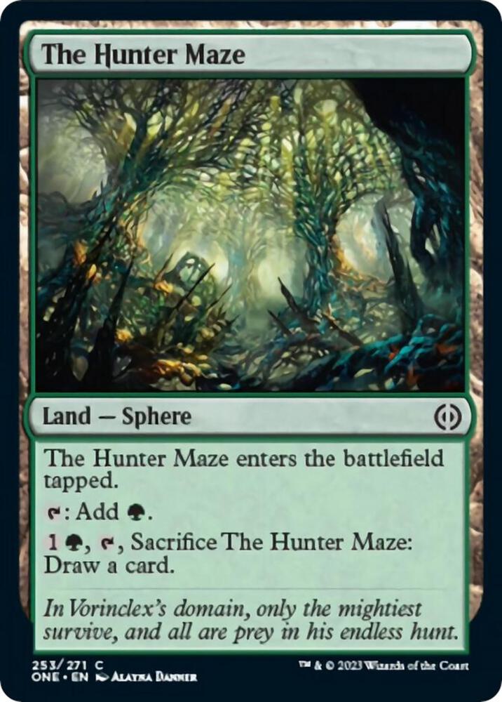 The Hunter Maze, ONE, 253, NM