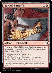 Barbed Batterfist, ONE, 121, HP
