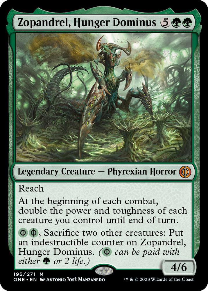 Zopandrel, Hunger Dominus,, 195, Near Mint, Normal