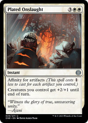 Plated Onslaught, ONE, 29, NM