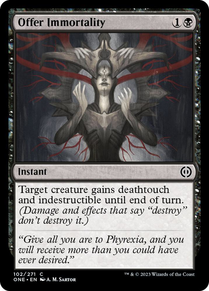 Offer Immortality, ONE, 102, NM, Foil