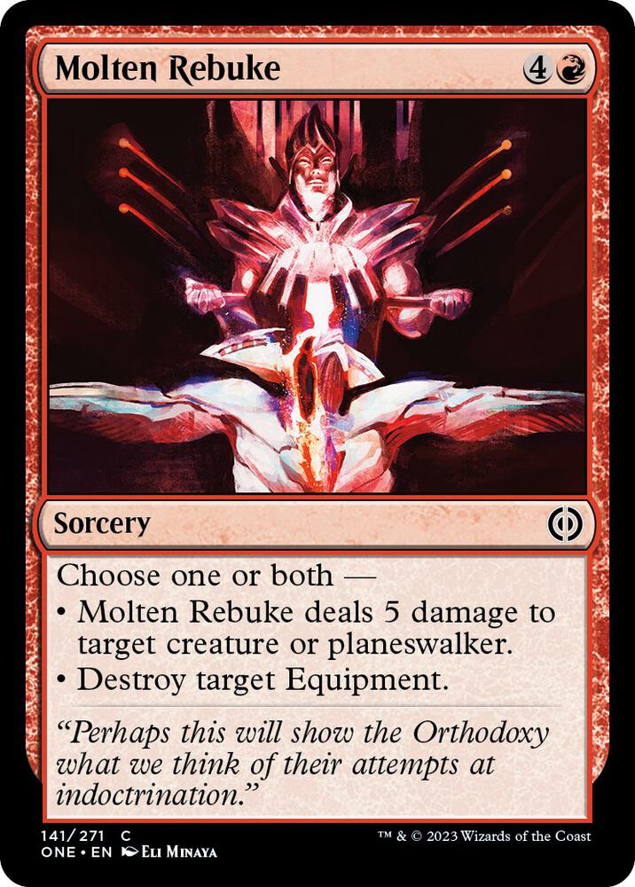 Molten Rebuke, ONE, 141, NM