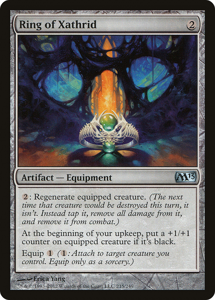 Ring of Xathrid (M13) 215 - WZRD TCG
