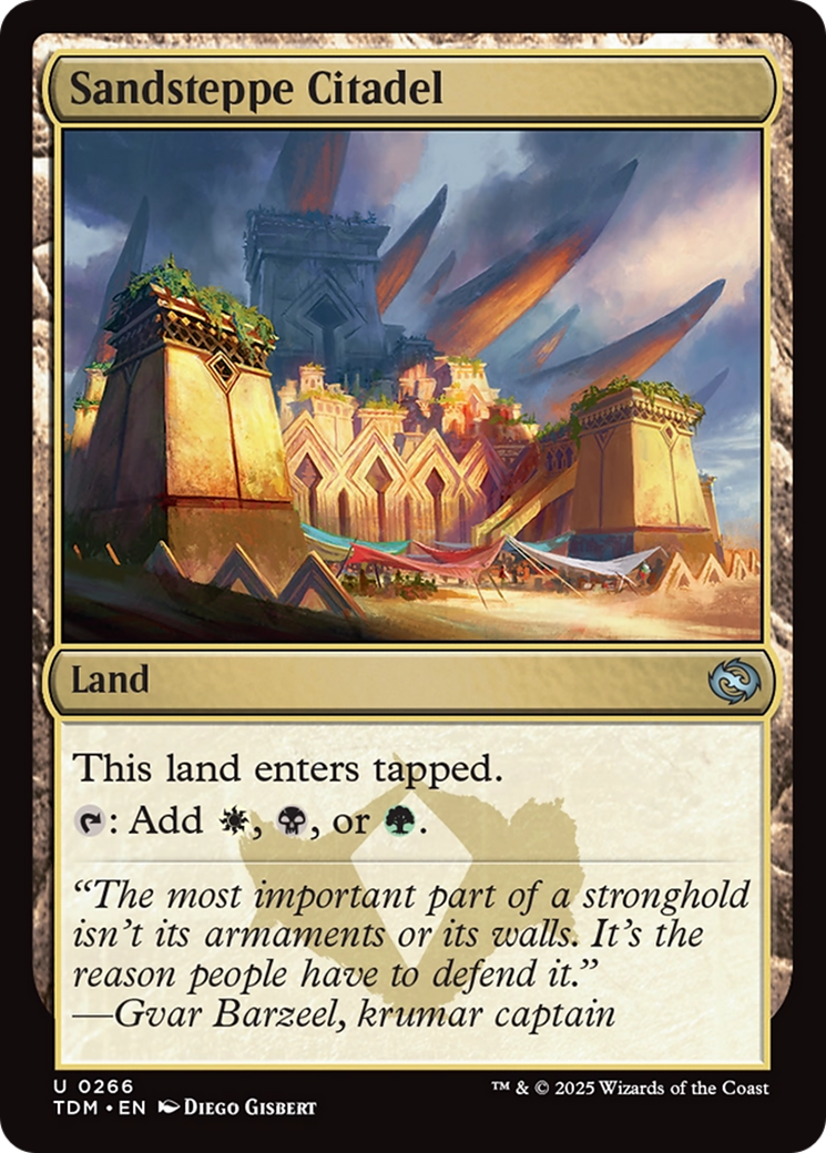 Sandsteppe Citadel (TDM) 266 - WZRD TCG