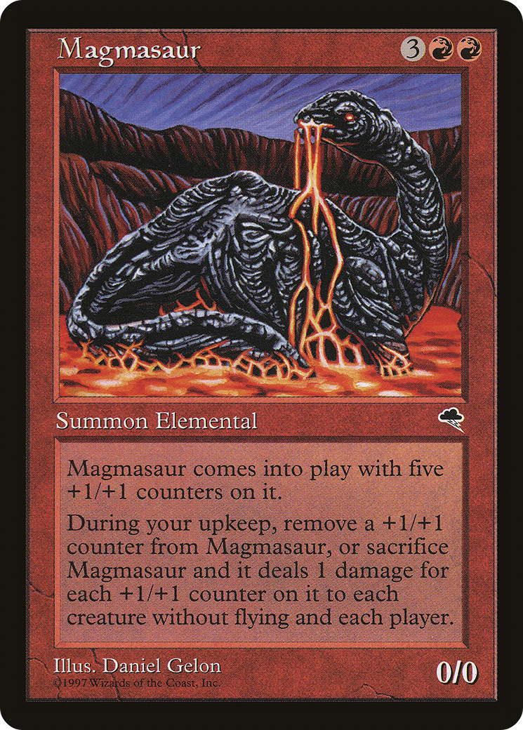 Magmasaur (TMP) 188 - WZRD TCG