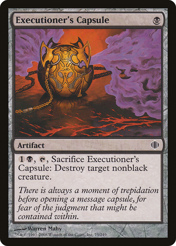 Executioner's Capsule (ALA) 75 - WZRD TCG