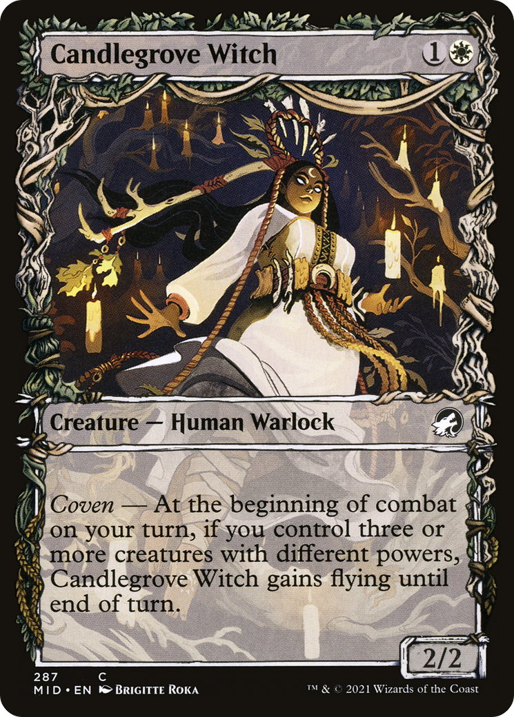 Candlegrove Witch (MID) 287 - WZRD TCG