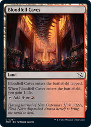 Bloodfell Caves, MOM, 267, NM, Foil
