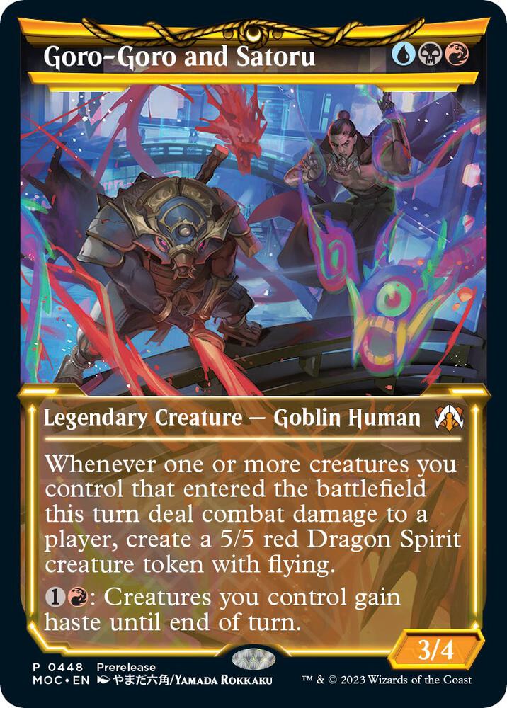 Goro-Goro and Satoru (Showcase),, 448, Near Mint, Foil