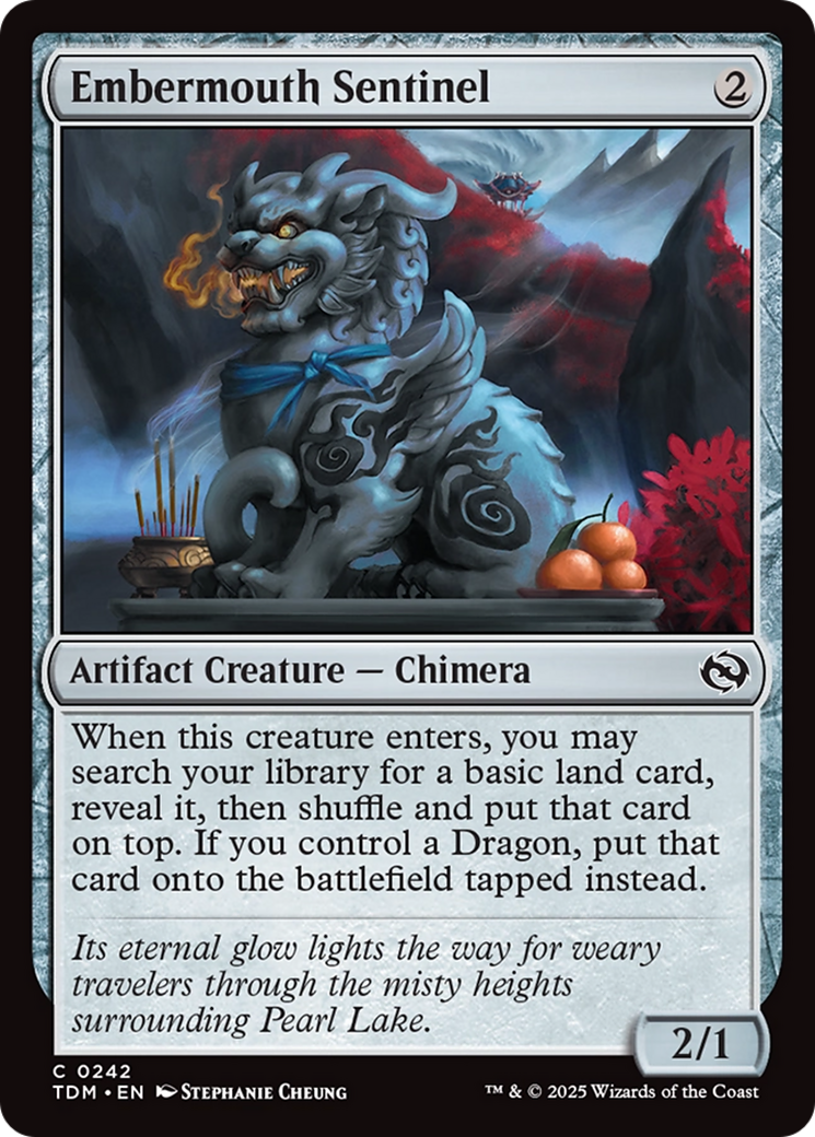 Embermouth Sentinel (TDM) 242 - WZRD TCG