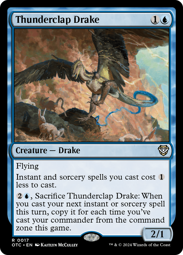 Thunderclap Drake (OTC) 17 - WZRD TCG