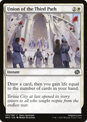 Union of the Third Path (BRO) 31 - WZRD TCG