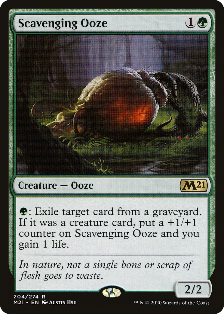 Scavenging Ooze (M21) 204 - WZRD TCG