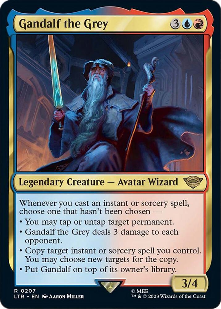 Gandalf the Grey, LTR, 207, NM