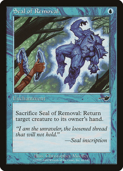Seal of Removal front