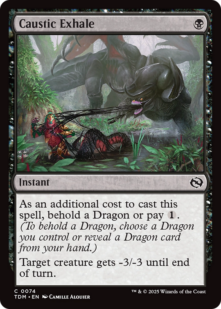Caustic Exhale (TDM) 74 - WZRD TCG