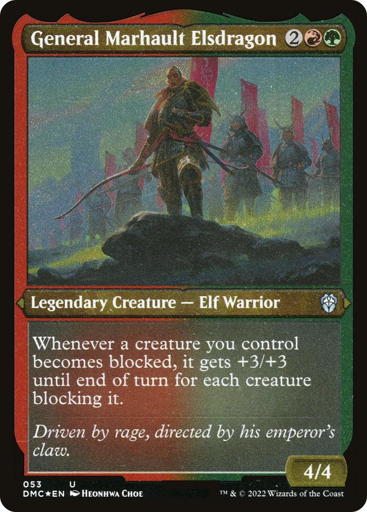 General Marhault Elsdragon (DMC) 53 - WZRD TCG